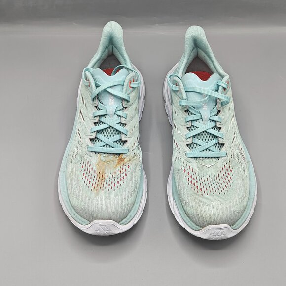 Hoka One One Women's Clifton Edge 1110511 EBWH Green - Picture 3 of 12